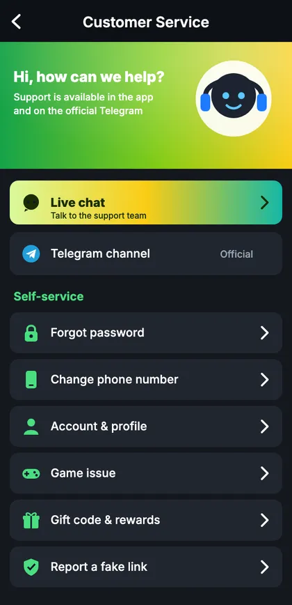 Veer Game support